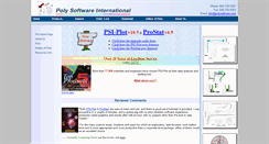 Desktop Screenshot of polysoftware.com