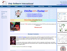 Tablet Screenshot of polysoftware.com